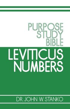 portada Purpose Study Bible: Leviticus & Numbers (in English)