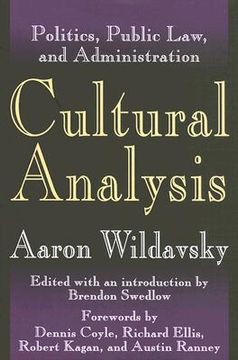 portada cultural analysis: politics, public law, and administration