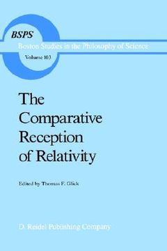 portada the comparative reception of relativity (en Inglés)