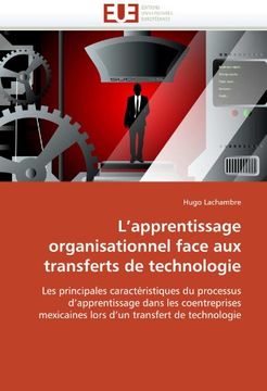 portada L'Apprentissage Organisationnel Face Aux Transferts de Technologie