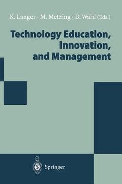 portada technology education, innovation, and management: proceedings of the wocate conference 1994 (en Inglés)