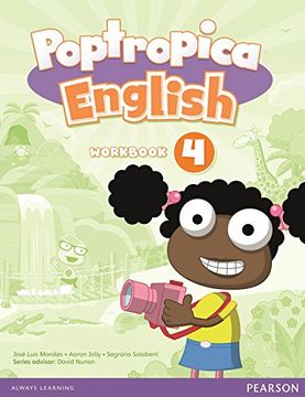 portada Poptropica English American Edition 4 Workbook and Audio cd Pack (in English)