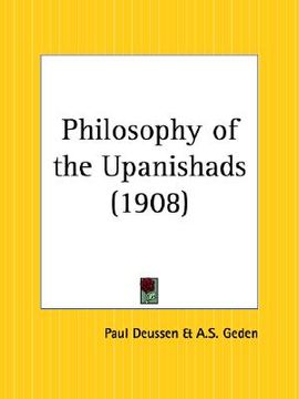 portada philosophy of the upanishads (en Inglés)