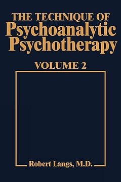 portada technique of psychoanalytic v2 (en Inglés)