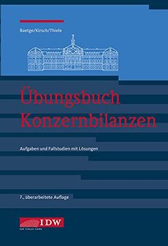 portada Übungsbuch Konzernbilanzen, 8. Aufl. (in German)