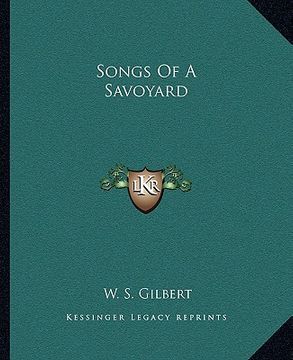 portada songs of a savoyard