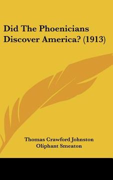 portada did the phoenicians discover america? (1913) (en Inglés)