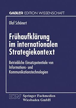 portada Frühaufklärung im Internationalen Strategiekontext: Betriebliche Einsatzpotentiale von Informations- und Kommunikationstechnologien (en Alemán)