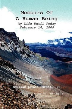 portada memoirs of a human being (in English)