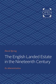 portada The English Landed Estate in the Nineteeth Century: Its Administration (en Inglés)