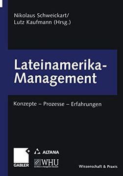 portada Lateinamerika-Management: Konzepte -- Prozesse -- Erfahrungen (en Alemán)