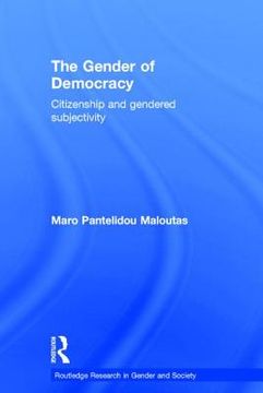 portada the gender of democracy: citizenship and gendered subjectivity (en Inglés)