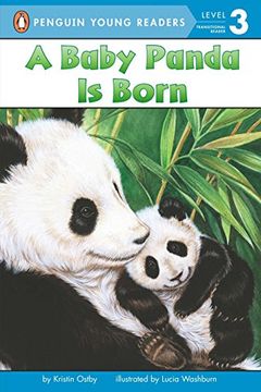 portada A Baby Panda is Born (All Aboard Science Reader: Level 2 (Quality)) (en Inglés)