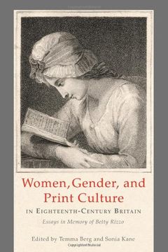 portada Women, Gender, and Print Culture in Eighteenth-Century Britain: Essays in Memory of Betty Rizzo (en Inglés)