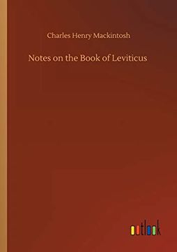 portada Notes on the Book of Leviticus (en Inglés)