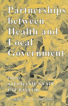 portada Partnerships Between Health and Local Government (Local Government Studies) (en Inglés)