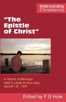 portada the epistle of christ (en Inglés)