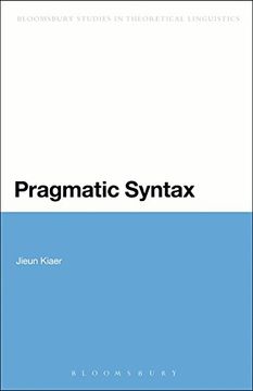 portada Pragmatic Syntax (Bloomsbury Studies in Theoretical Linguistics)