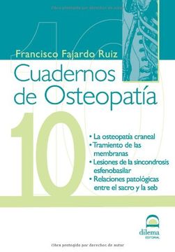 portada Cuadernos de Osteopatia 10 (in Spanish)