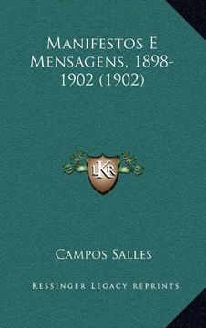 portada Manifestos e Mensagens, 1898-1902 (1902) (en Portugués)
