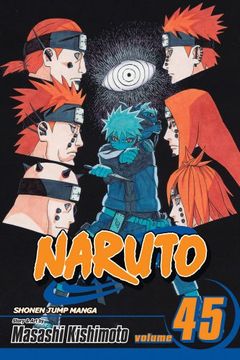 portada Naruto, Vol. 45: Battlefield, Konoha (en Inglés)