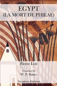 portada Egypt La Mort De Philae (en Inglés)