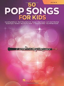 portada 50 Pop Songs for Kids for Oboe (en Inglés)
