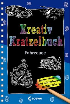 portada Kreativ-Kratzelbuch: Fahrzeuge (en Alemán)