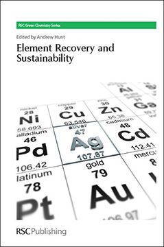 portada Element Recovery and Sustainability (Green Chemistry Series) 