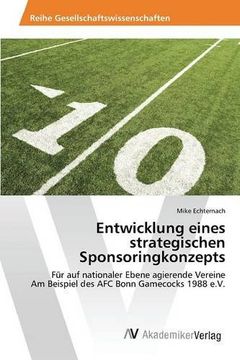 portada Entwicklung eines strategischen Sponsoringkonzepts