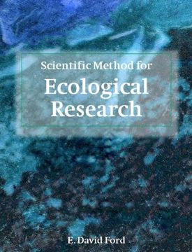 portada Scientific Method for Ecological Research Paperback (en Inglés)