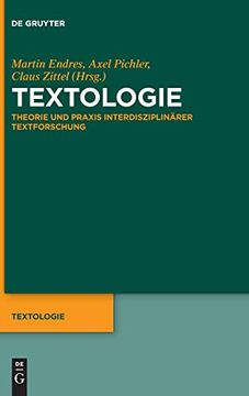 portada Textologie (en Alemán)