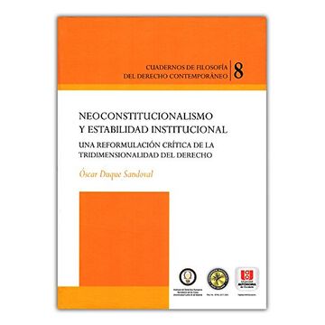 portada Neoconstitucionalismo y Estabilidad Institucional (in Spanish)