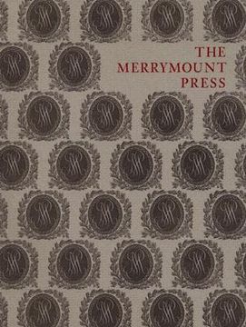 portada the merrymount press: an exhibition on the occasion of the 100th anniversary of the founding of the press