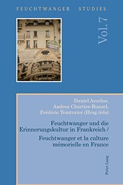 portada Feuchtwanger und die Erinnerungskultur in Frankreich (in English)