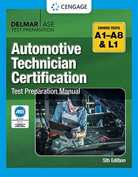 portada Automotive Technician Certification Test Preparation Manual A-Series (Delmar Learning'S ase Test Prep Series) (in English)