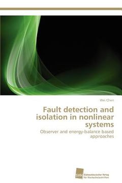 portada fault detection and isolation in nonlinear systems (in English)