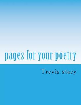 portada pages for your poetry: A look at life (in English)