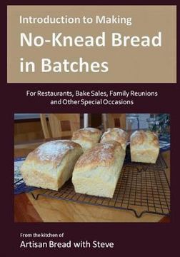 portada Introduction to Making No-Knead Bread in Batches (For Restaurants, Bake Sales, Family Reunions and Other Special Occasions): From the kitchen of Artis (en Inglés)