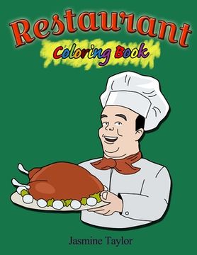 portada Restaurant Coloring Book (en Inglés)