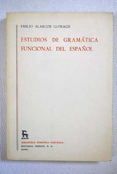 portada Estudios de gramática funcional del español