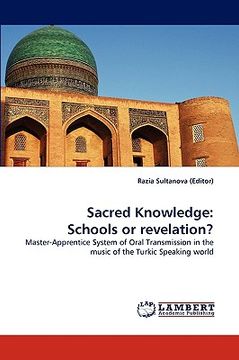 portada sacred knowledge: schools or revelation?
