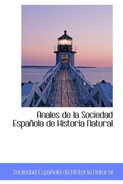 portada Anales de la Sociedad Española de Historia Natural (in Spanish)