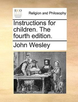 portada instructions for children. the fourth edition.