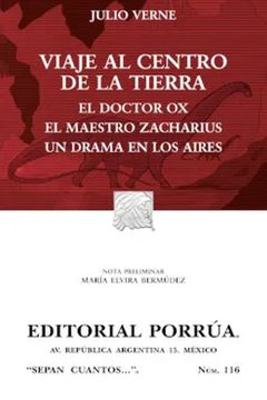 portada #116. Viaje al Centro de la Tierra / el Doctor ox / el Maestro Zacharius / un Drama en los Aires / 24 ed.