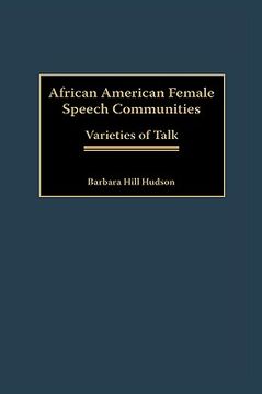 portada african american female speech communities: varieties of talk (en Inglés)