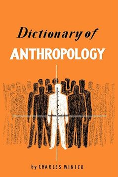 portada dictionary of anthropology