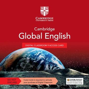 portada Cambridge Global English Digital Classroom 9 Access Card (1 Year Site Licence): For Cambridge Primary and Lower Secondary English as a Second Language (Cambridge Lower Secondary Global English)