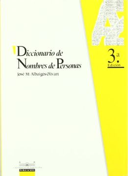 portada Diccionario de Nombres de Personas (in Spanish)