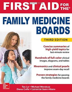 portada First aid for the Family Medicine Boards, Third Edition (1St aid for the Family Medicine Boards) (en Inglés)